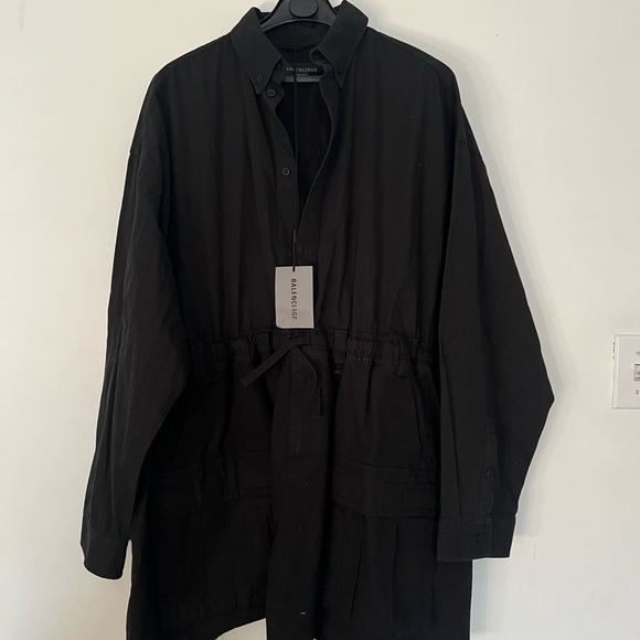 Balenciaga Black Long Sleeve Dress - Picture 5 of 9